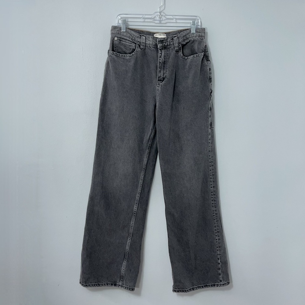 We The Free Women's Straight Leg Jeans in Washed Gray